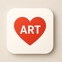icon_art_heart_modern icon preview