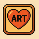 icon_art_heart_retro icon preview
