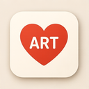 icon_art_heart_rounded icon preview