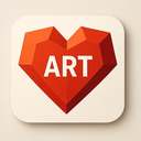 icon_art_heart_sharp_edges icon preview