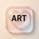 icon_art_heart_transparent icon preview