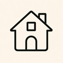 icon_art_house_outline icon preview
