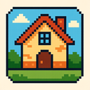 icon_art_house_pixel_art icon preview