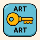 icon_art_key_cartoon icon preview