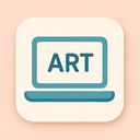 icon_art_laptop_flat_pastel icon preview
