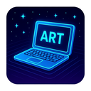 icon_art_laptop_futuristic icon preview