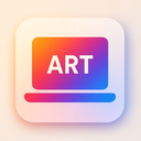 icon_art_laptop_gradient icon preview