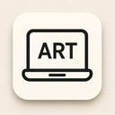 icon_art_laptop_minimalist icon preview
