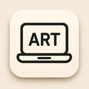 icon_art_laptop_rounded icon preview