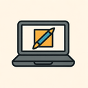 icon_art_laptop_vector icon preview