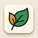 icon_art_leaf_asymmetrical icon preview