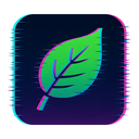 icon_art_leaf_digital_glitch icon preview