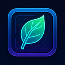 icon_art_leaf_futuristic icon preview