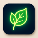 icon_art_leaf_glow_effect icon preview