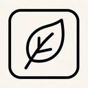 icon_art_leaf_monochrome icon preview