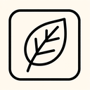 icon_art_leaf_outline icon preview