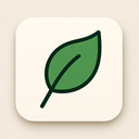 icon_art_leaf_simplified icon preview