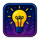 icon_art_light_bulb_cyberpunk icon preview