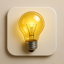 icon_art_light_bulb_glassy icon preview