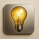 icon_art_light_bulb_metallic icon preview