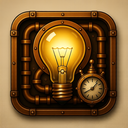 icon_art_light_bulb_steampunk icon preview