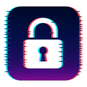 icon_art_lock_digital_glitch icon preview