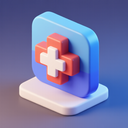 icon_art_medical_cross_3d_isometric icon preview