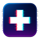 icon_art_medical_cross_digital_glitch icon preview