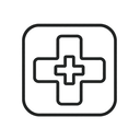 icon_art_medical_cross_line_art icon preview