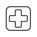icon_art_medical_cross_outline icon preview