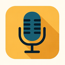 icon_art_microphone_flat_design icon preview