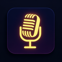 icon_art_microphone_glow_effect icon preview