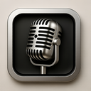 icon_art_microphone_metallic icon preview