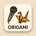 icon_art_microphone_origami icon preview
