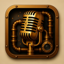 icon_art_microphone_steampunk icon preview