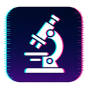 icon_art_microscope_digital_glitch icon preview