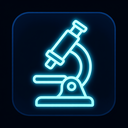icon_art_microscope_glow_effect icon preview