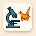 icon_art_microscope_origami icon preview