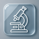 icon_art_microscope_transparent icon preview