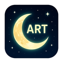 icon_art_moon_glow_effect icon preview