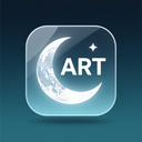 icon_art_moon_transparent icon preview