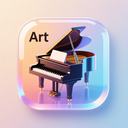 icon_art_piano_glassy icon preview