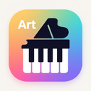 icon_art_piano_gradient icon preview