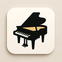 icon_art_piano_minimalist icon preview