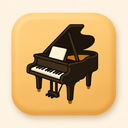 icon_art_piano_rounded icon preview