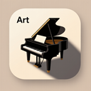 icon_art_piano_shadow_effect icon preview
