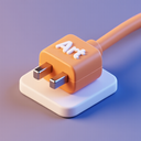 icon_art_plug_3d_isometric icon preview