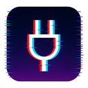 icon_art_plug_digital_glitch icon preview