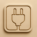 icon_art_plug_embossed icon preview