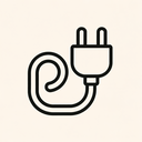 icon_art_plug_line_art icon preview